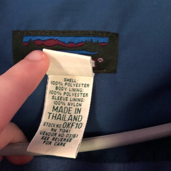 LL Bean Windbreaker Rain Coat *New Condition* - Picture 6 of 8